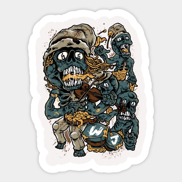 Zombies Sticker by RoyalFantastic